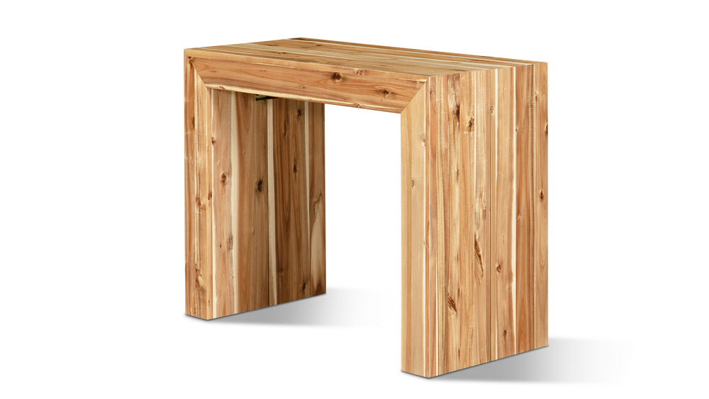 Australian Acacia::Gallery::Australian Acacia Transformer Table Shown with Removable Panels