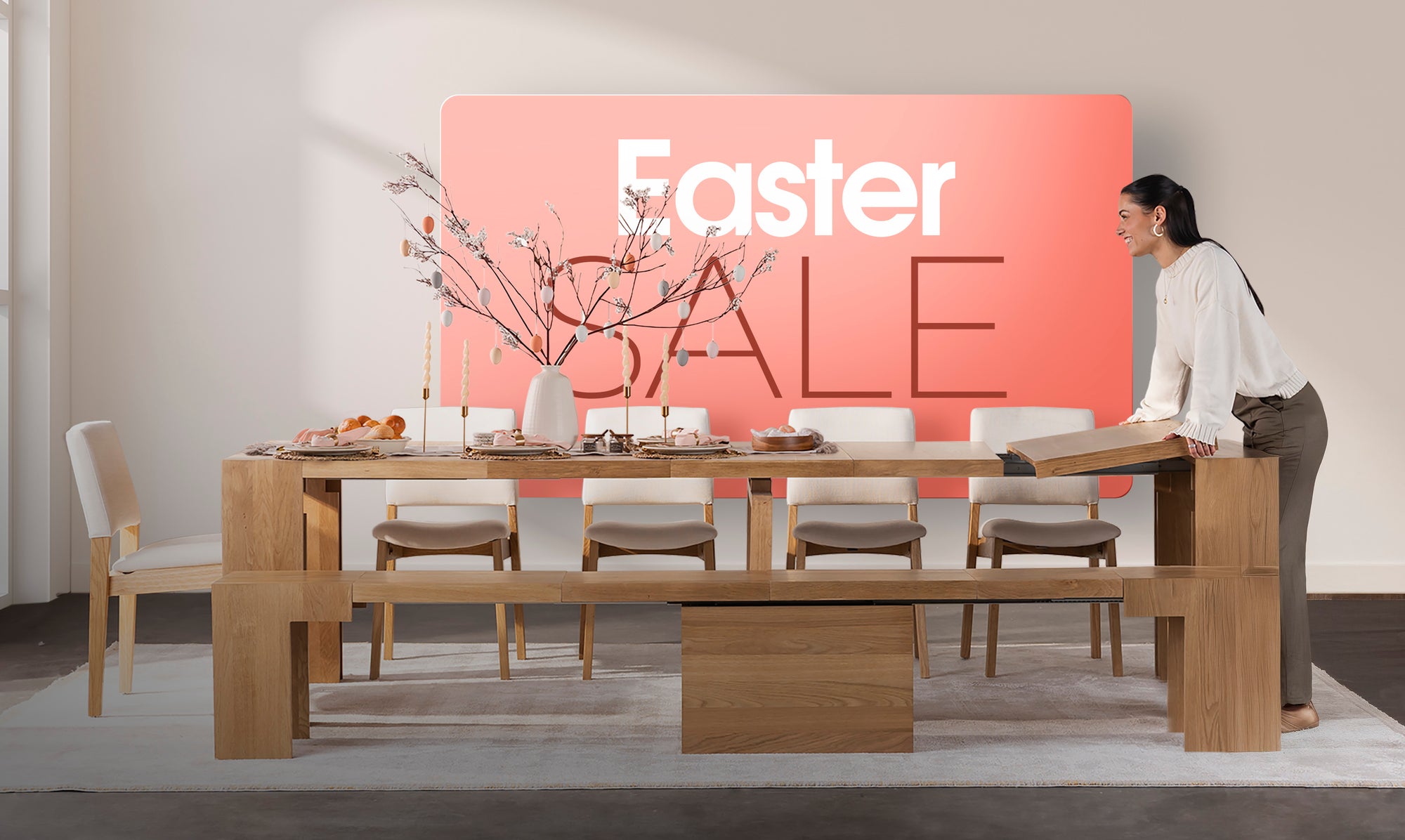 Multifunctional Space Saving Furniture | Transformer Table