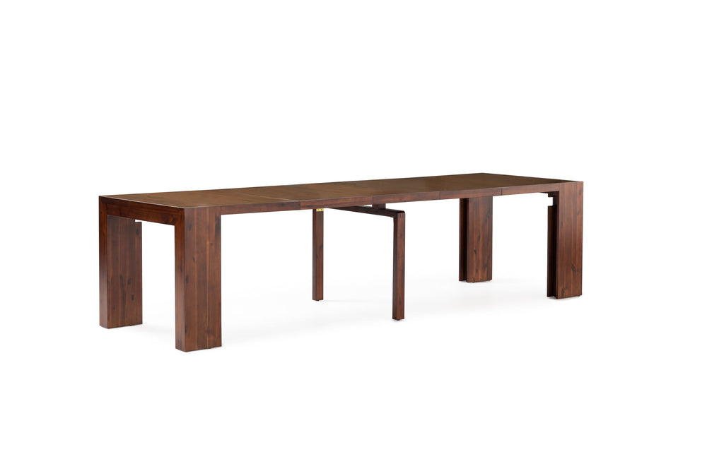 American Mahogany::Gallery::American Mahogany Transformer Table Shown with Removable Panels